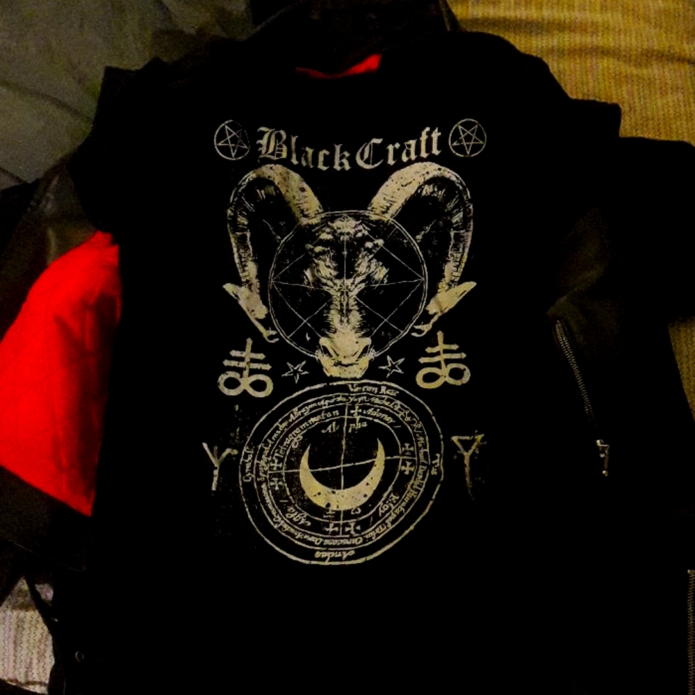 Black craft shirt
